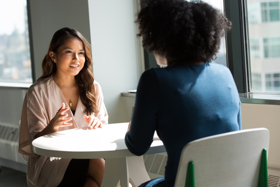 Counseling conversation